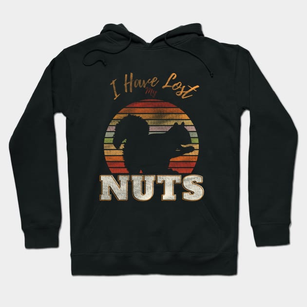Funy Vasectomy, I Have Lost My Nuts, 100% Juice No Seeds Hoodie by maxdax